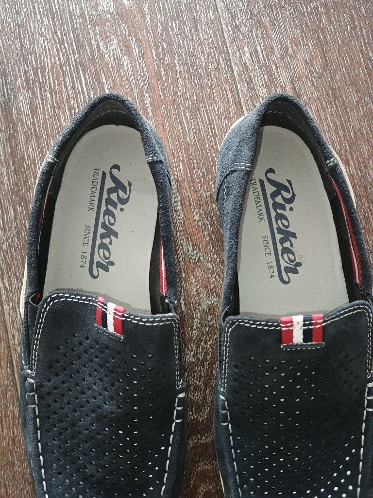 Продам новые мокасины фирмы Rieker .43 размер.