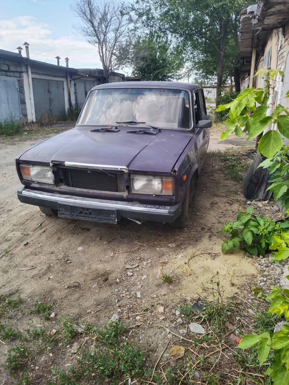 В разборе ваз 2107