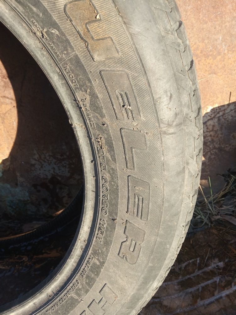шины продам  275 на 60 R 20 летние
