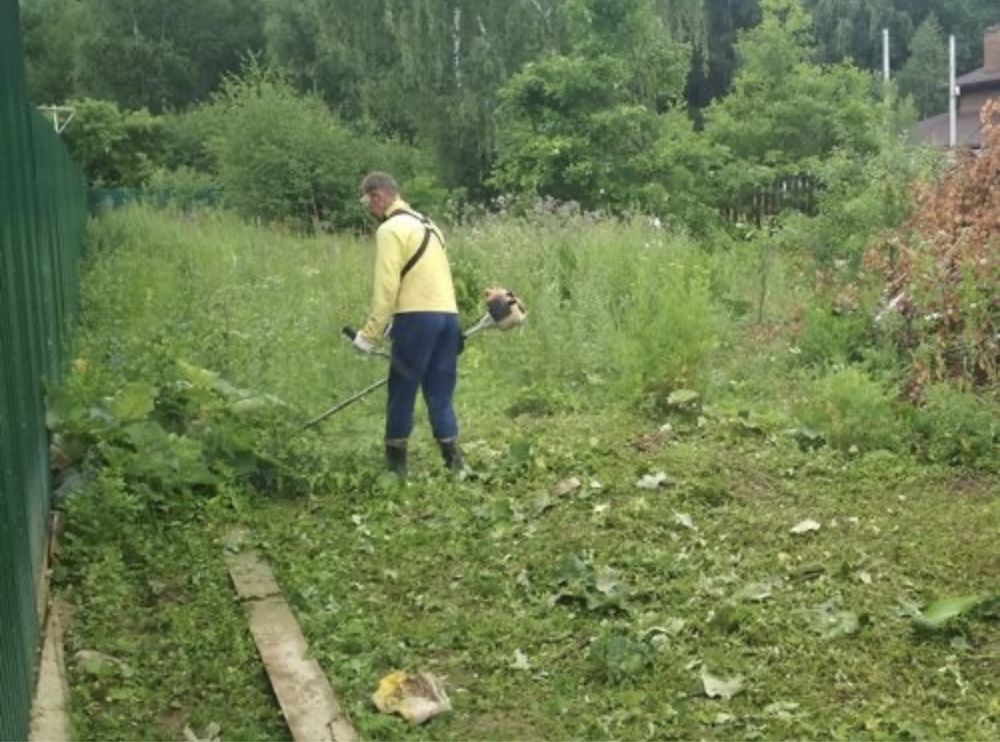 Уборка Территории.Покос травы.Спил деревьев.Вывоз мусора.Демонтаж.