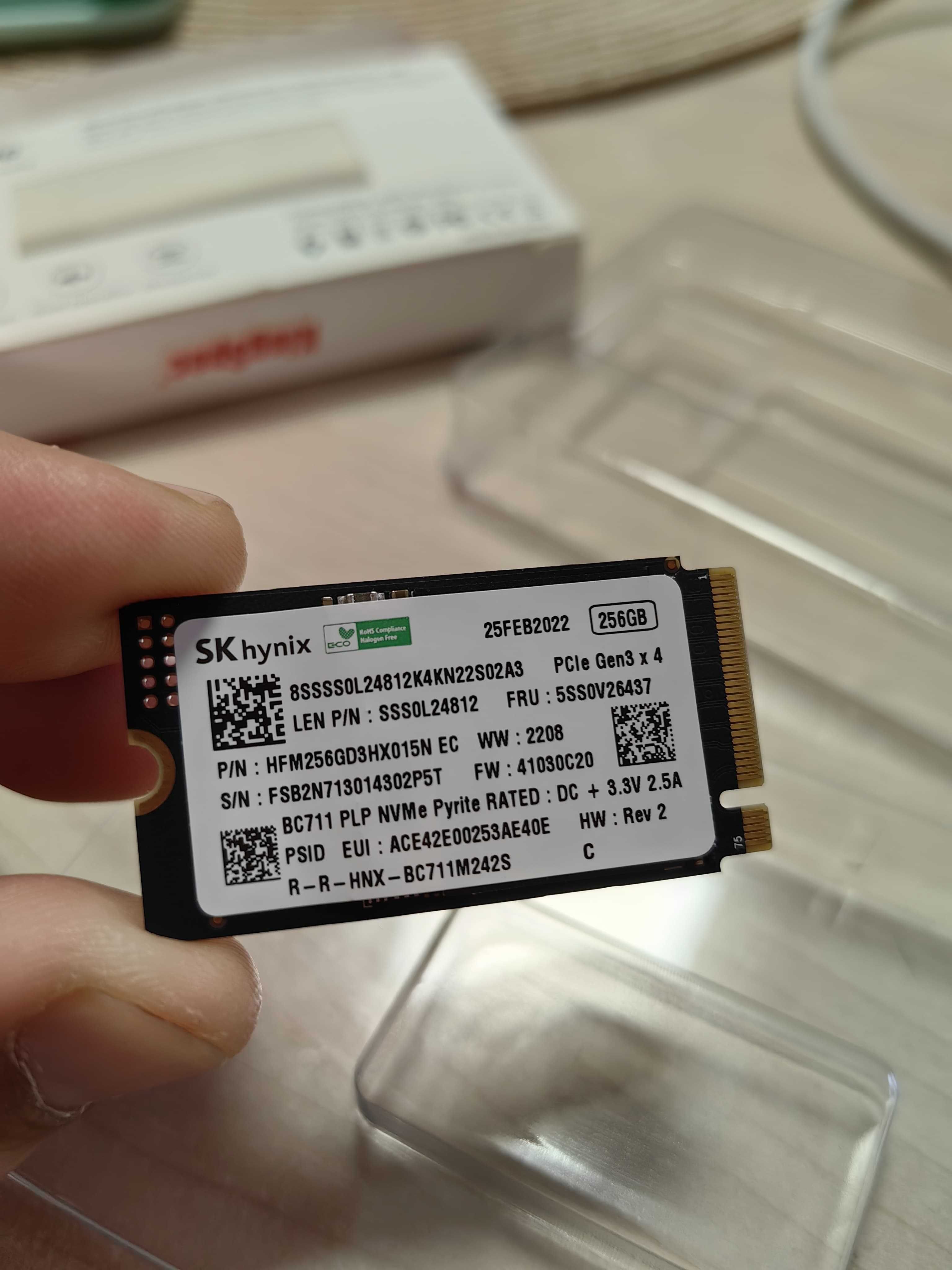 SSD M2 2242 Hynix Original 256Gb(gen3)
