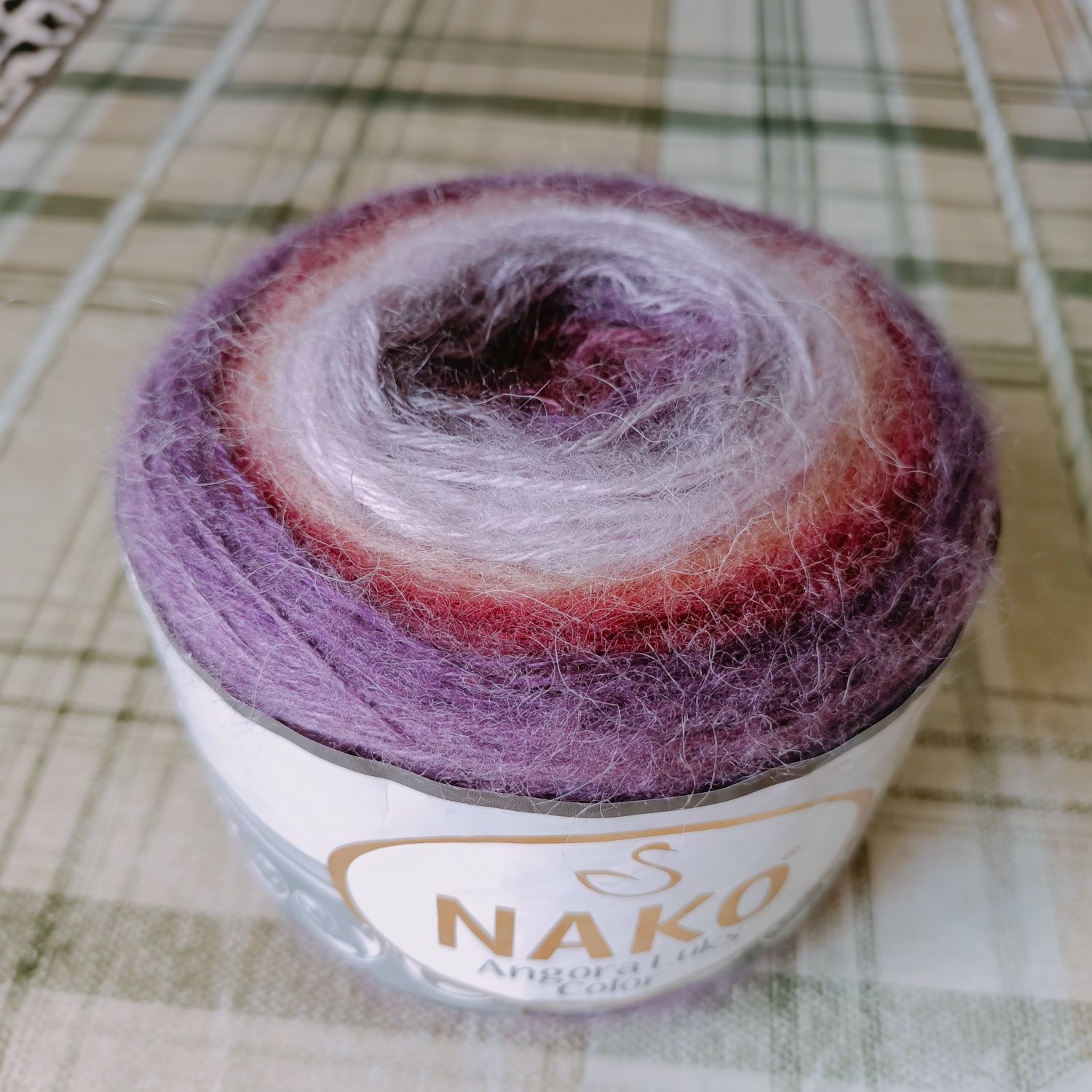 Пряжа Nako angora luks color