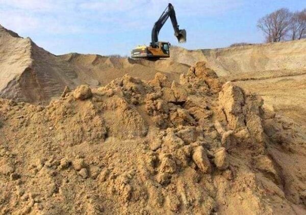 Продам фракционный песок с косшы