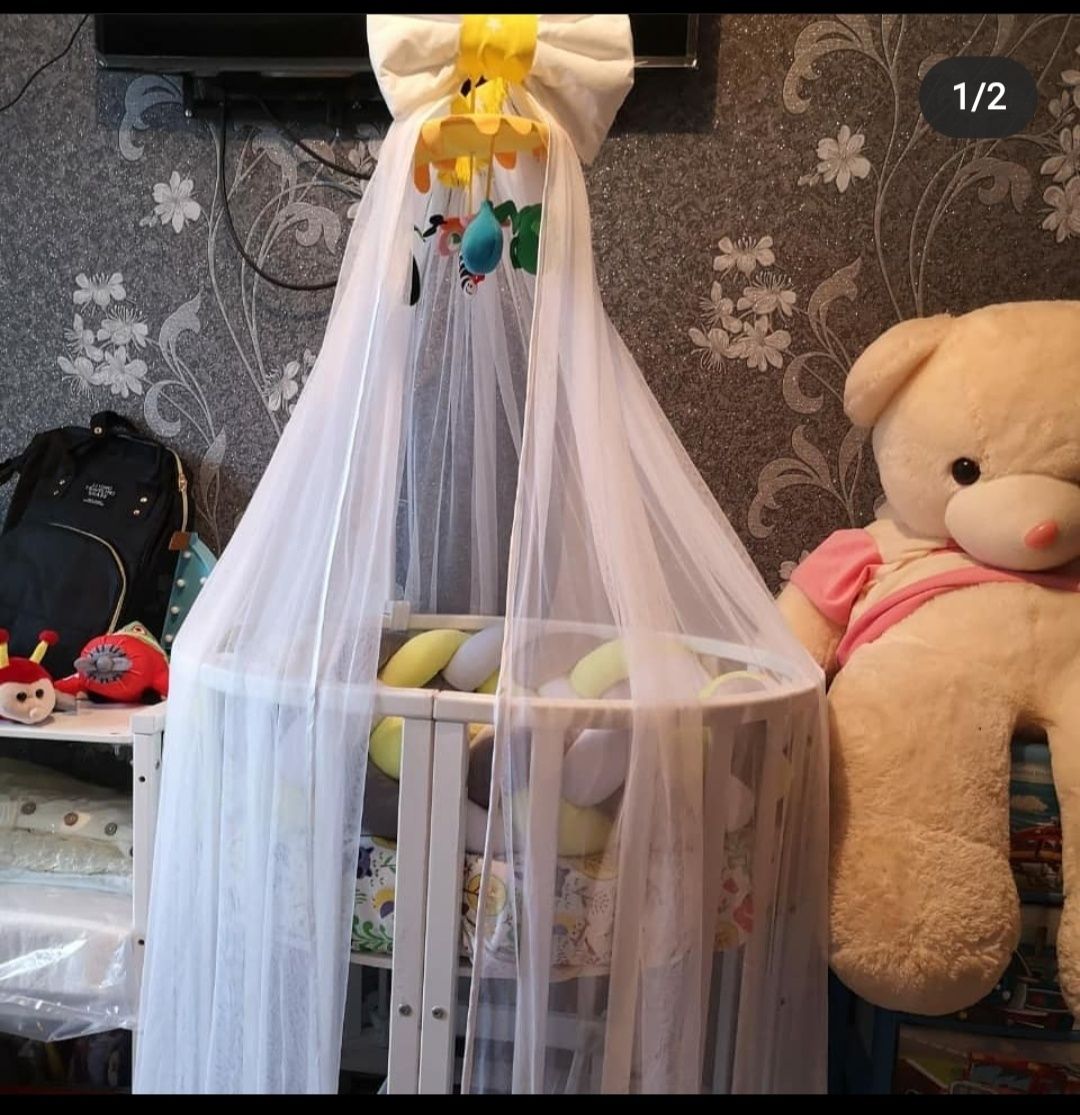 Продам бортик-косичка. Новый. Не пользовались.