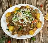 Повар с выездом сочный: Сырне, Куырдак, Казан кебаб.
