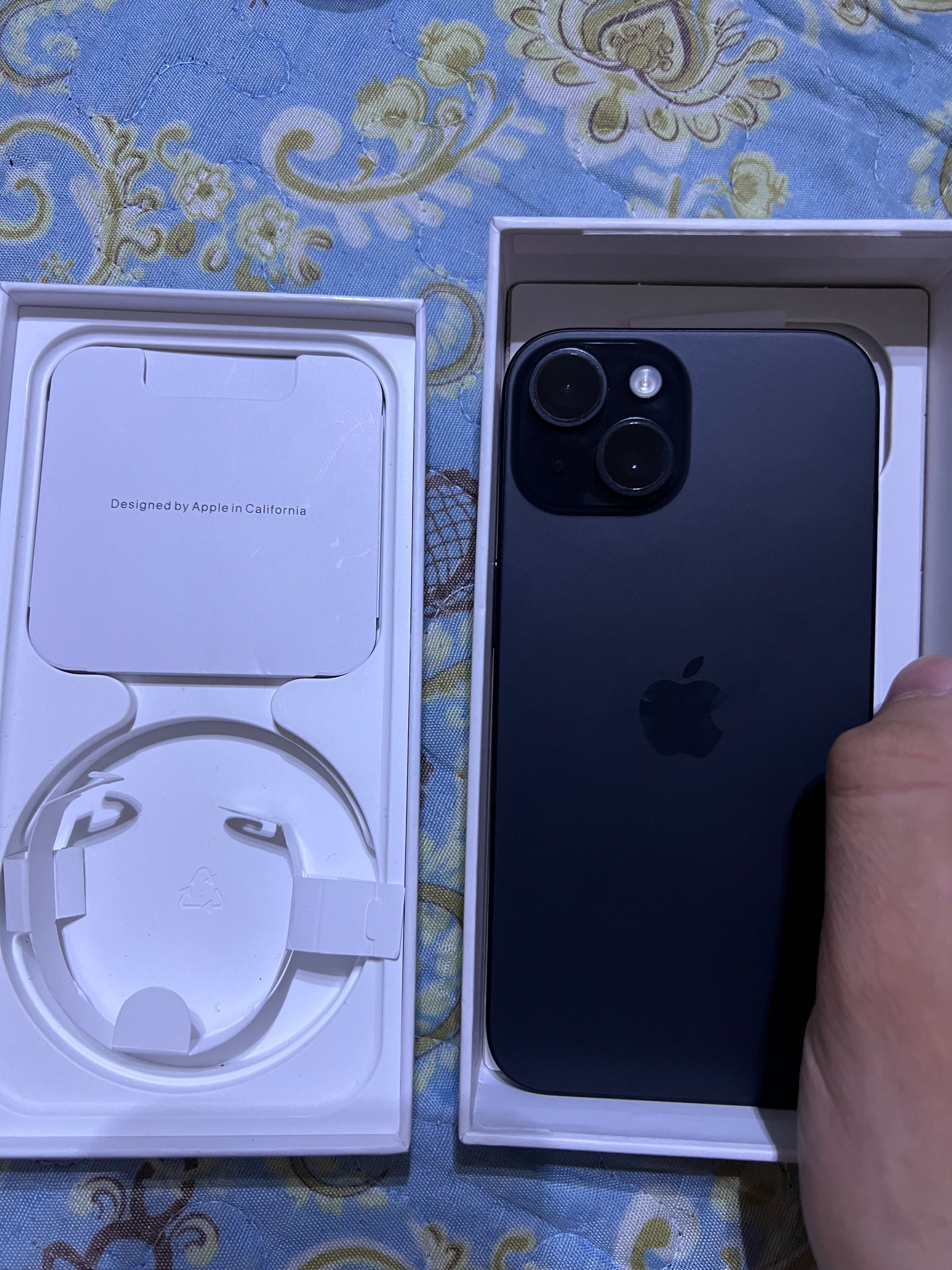 Iphone 15 Dual sim 128gb 100%