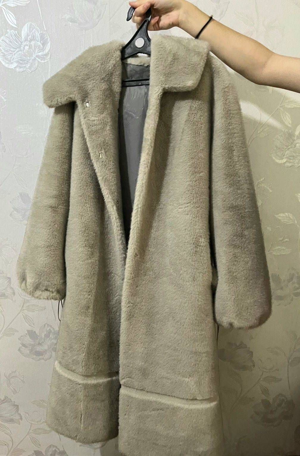 Серая экошуба 48-50рр