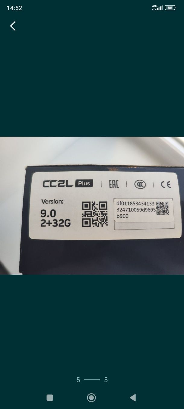 Продам магнитолу teyes cc2l plus universal 2gb +32gb