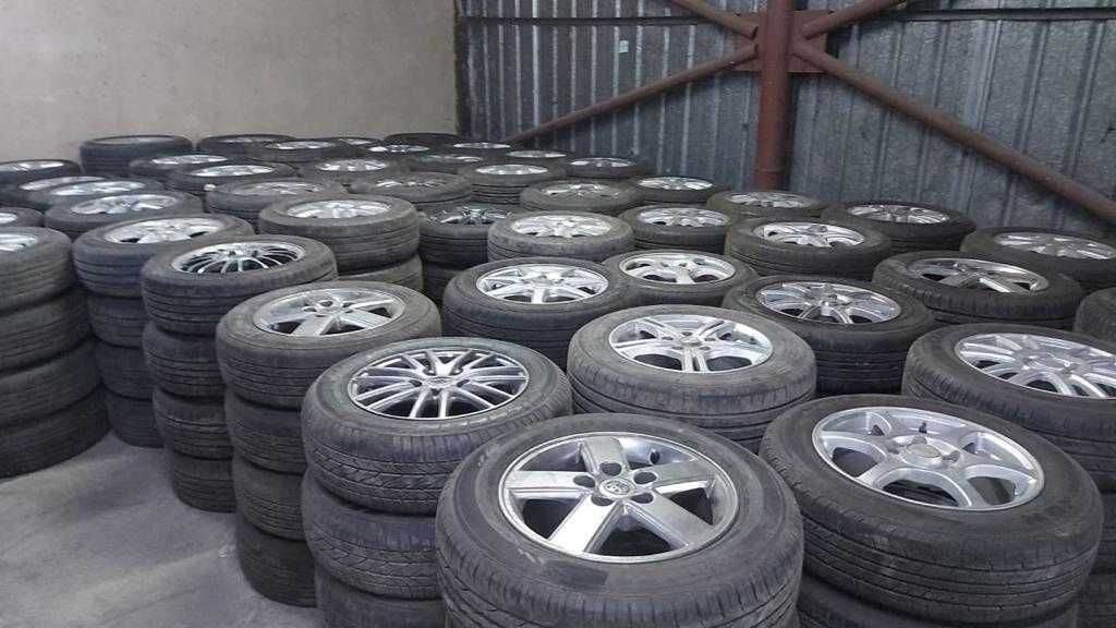 Шины и Диски бу из Германии Японии 175/65 R14 и др
