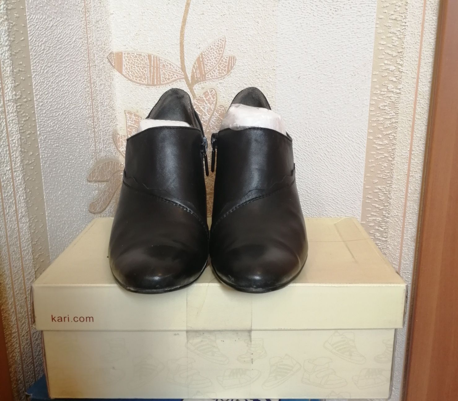 Кожаные туфли "Clotilde" 6500. Россия
