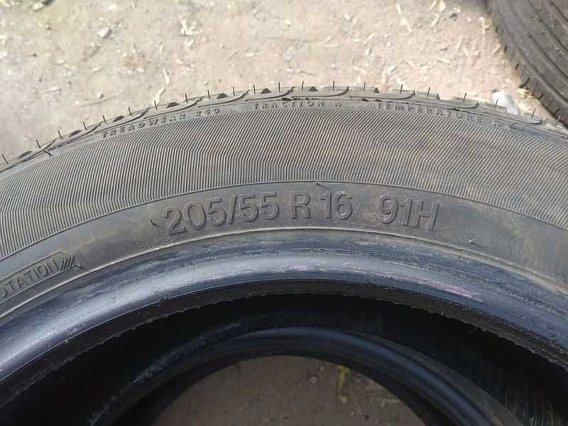 Шины 205/55 R16 - "Vredestein Hi-Trac" (Германия), летние.