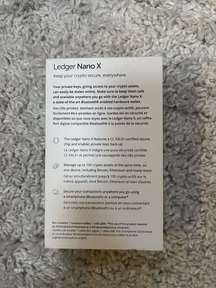 Крипто кошелек Ledger Nano X