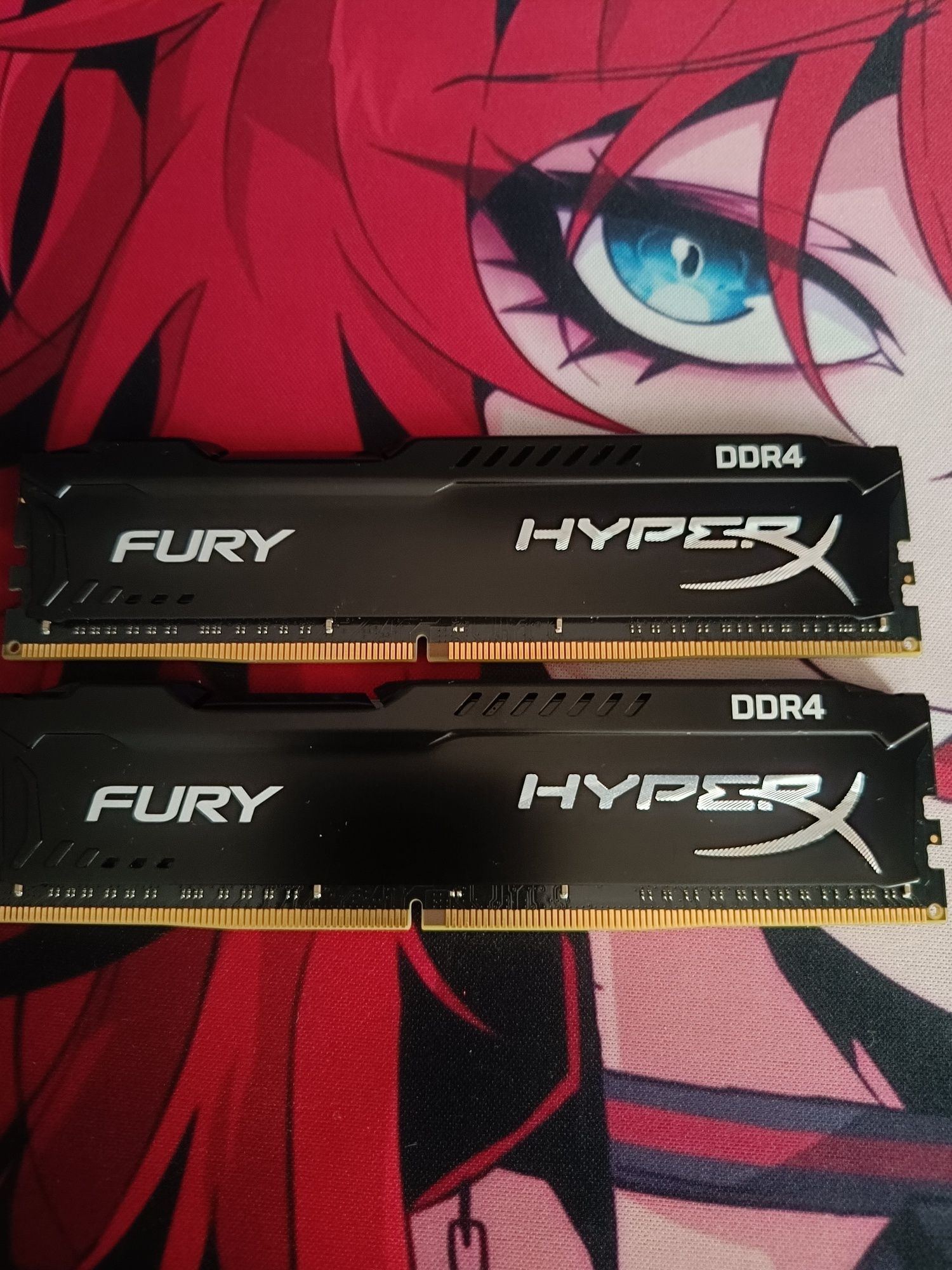 Оперативная память 2x8gb Hyper X Fury DDR4 2133 Mhz