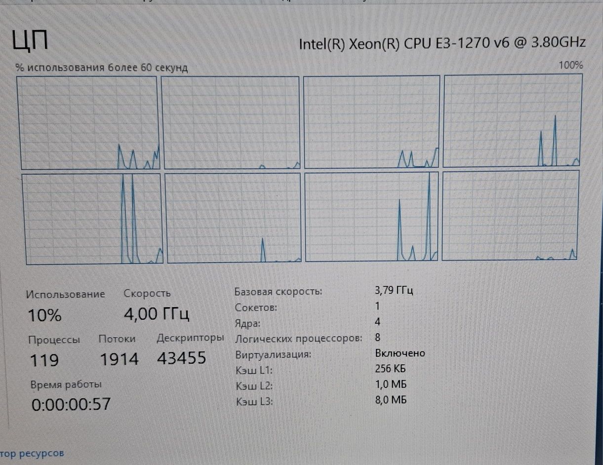 Комплект мат. плата + Xeon 1270V6 4/8 (i7-7700) + 16gb