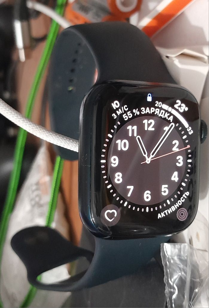 Продам Смарт-часы Apple Watch Series 9 GPS 45mm Midnight Aluminium