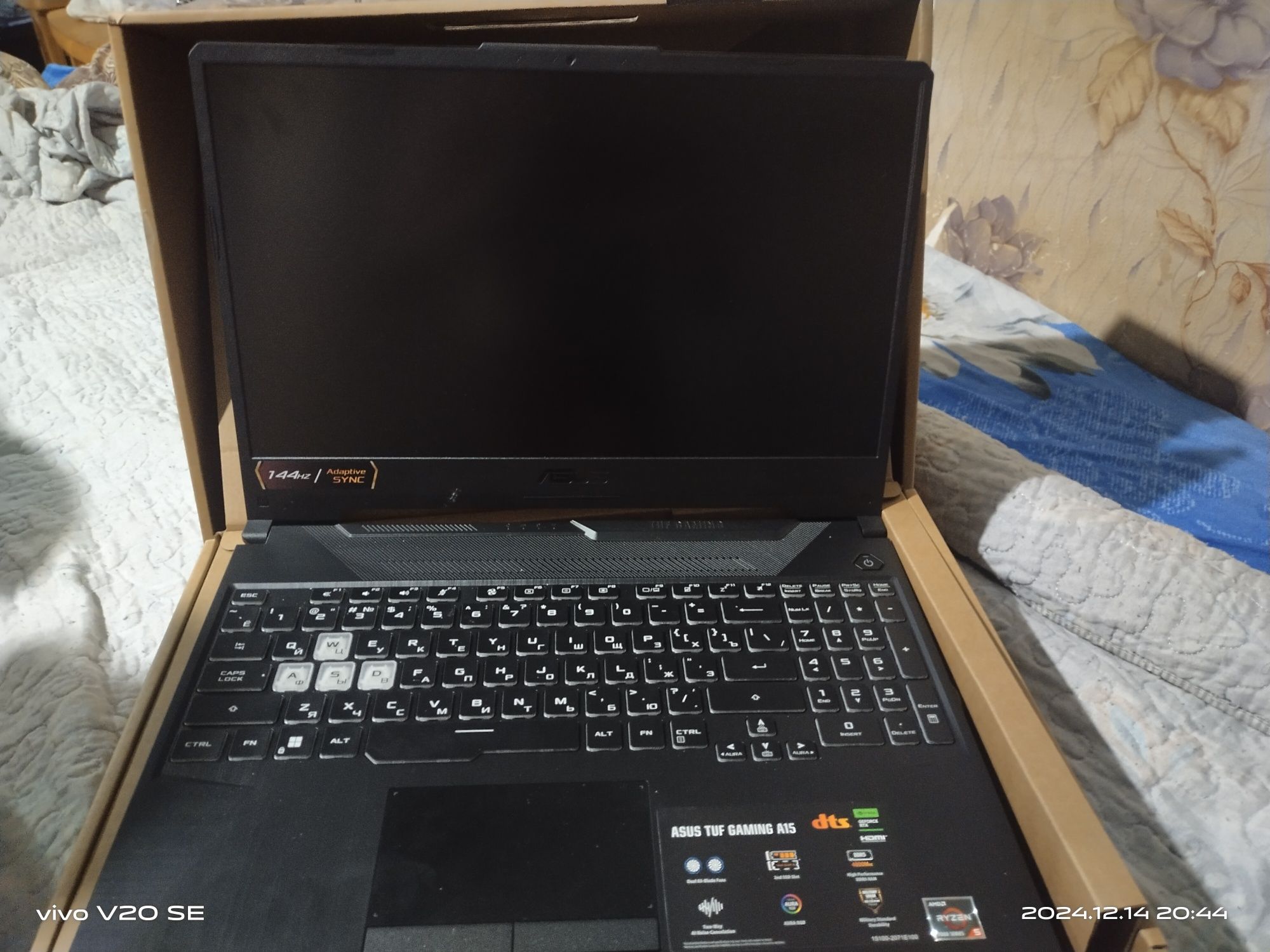 Продаю ноутбук Asus tuf gaming a15
