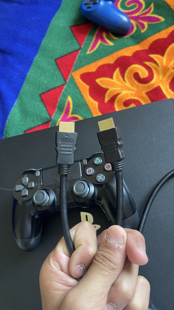 Ps4 2 джойстик и шнур