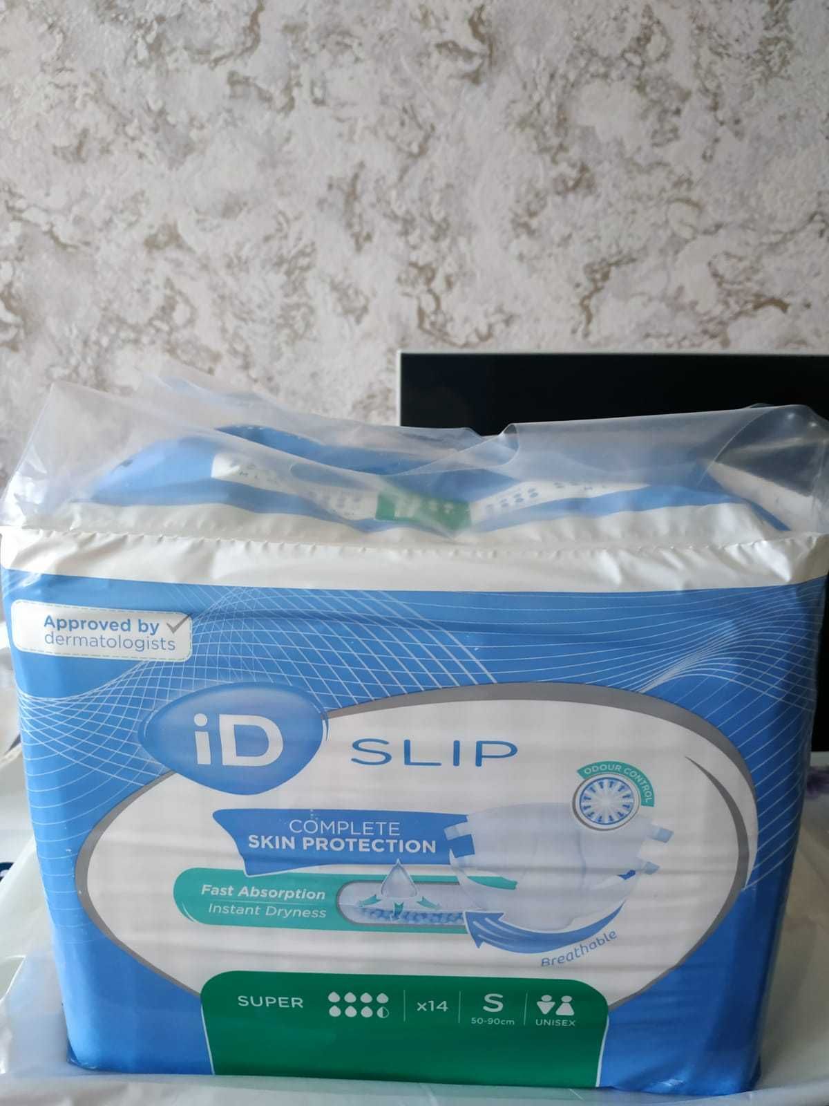 Подгузники для взрослых/памперсы для взрослых iD Slip S
