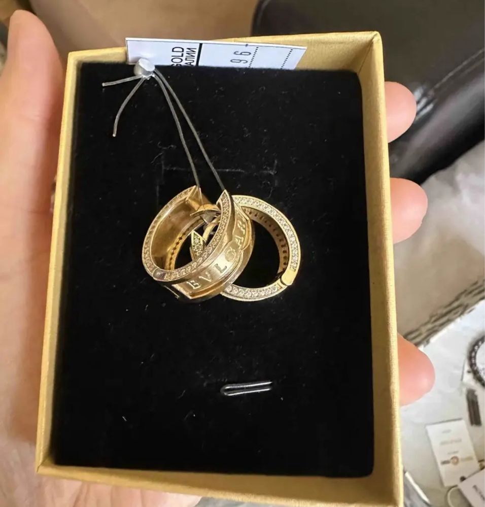 Комплект золота, италия bvlgari