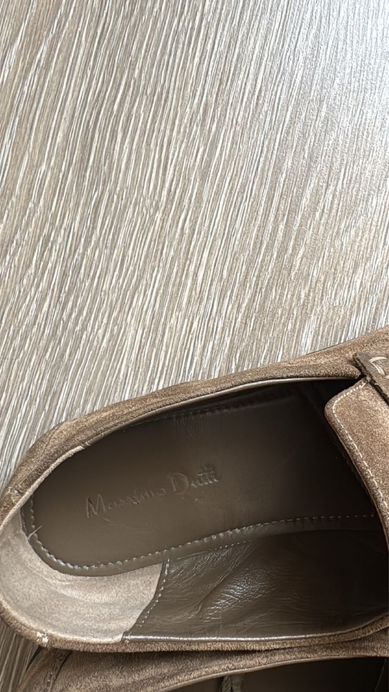 Замшевые лоферы Massimo Dutti - 37