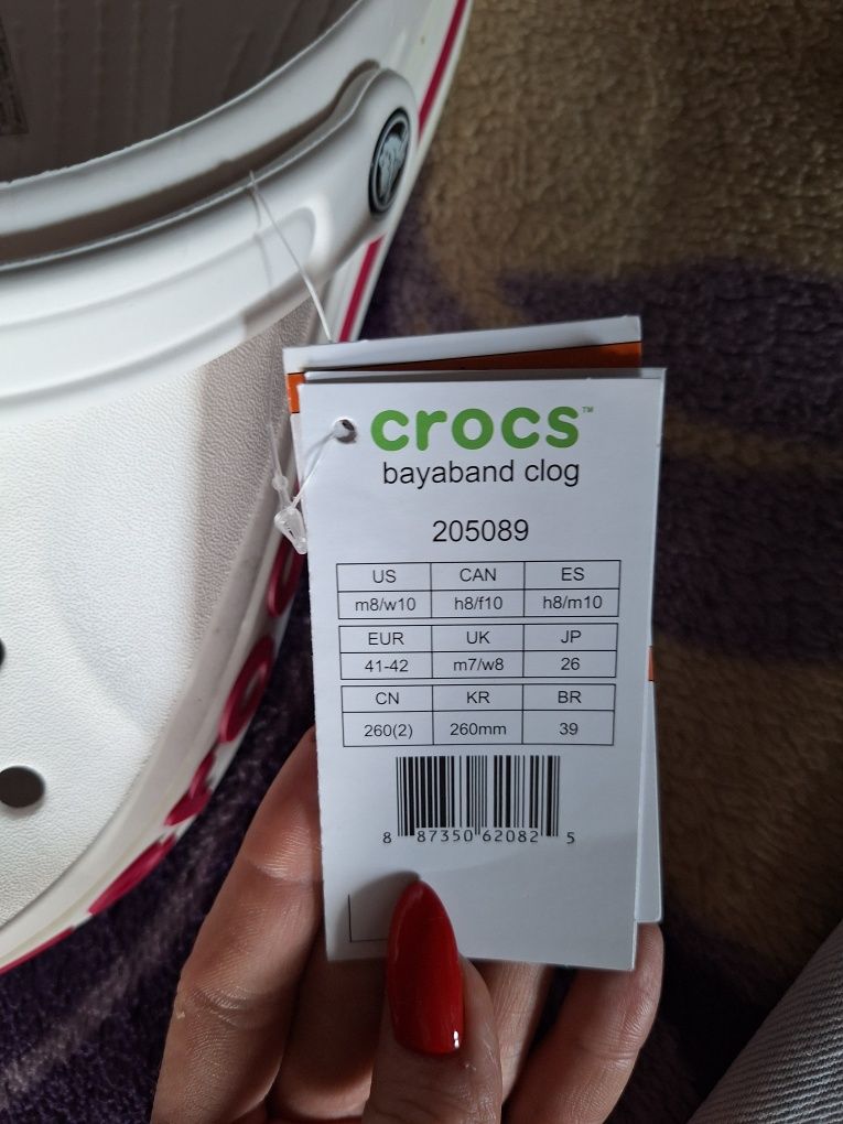 Crocs белые 39 размер