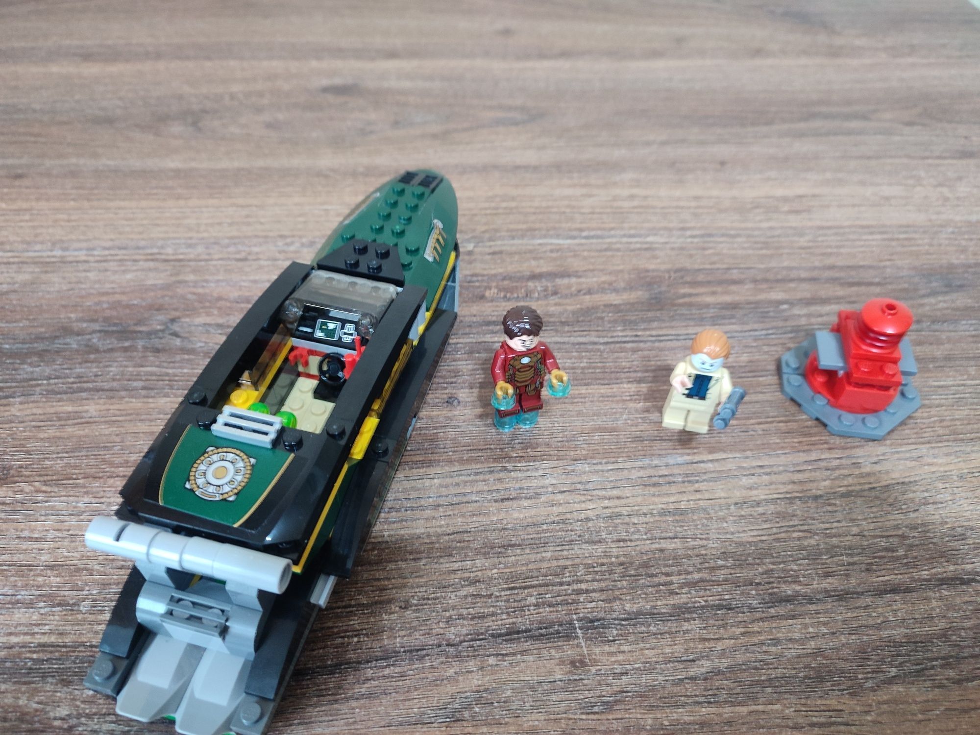 Конструктор Лего lego 76006 сражение в морском порту Марвел оригинал