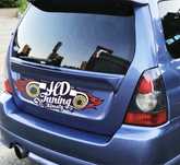 Спойлер под стекло Subaru Forester SG Дорестайлинг