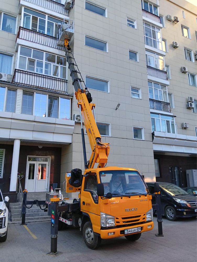 Услуги автовышки. Высота подъема 12 и 22 м. АВТОВЫШКА