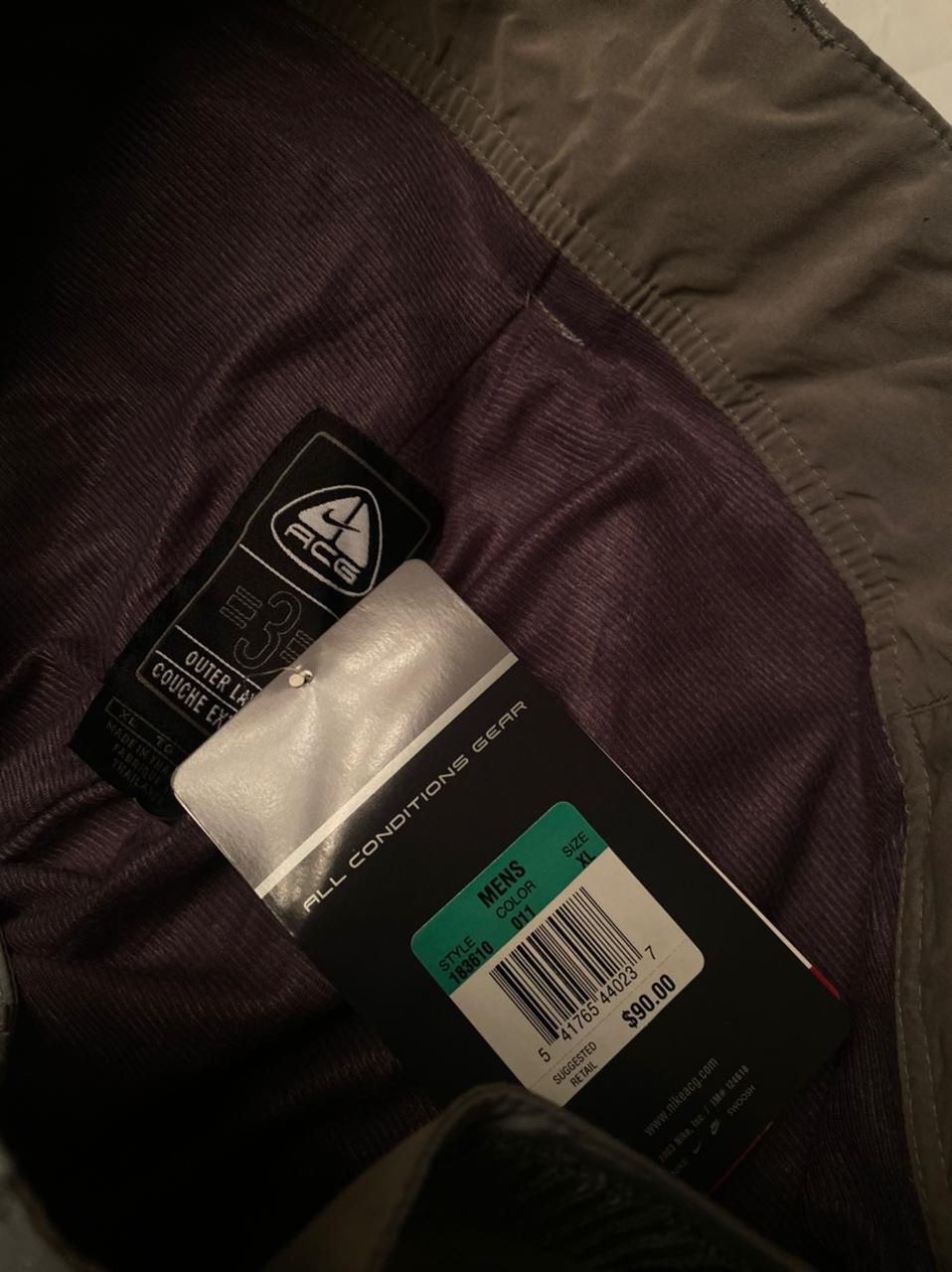 штаны от бренда Nike ACG