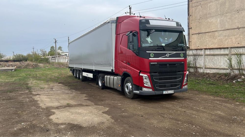 Еврофура сцепка тягач и полуприцеп