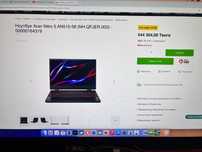 Игровой нитро 5, i5 12 поколения. RTX 3000. + подарок
