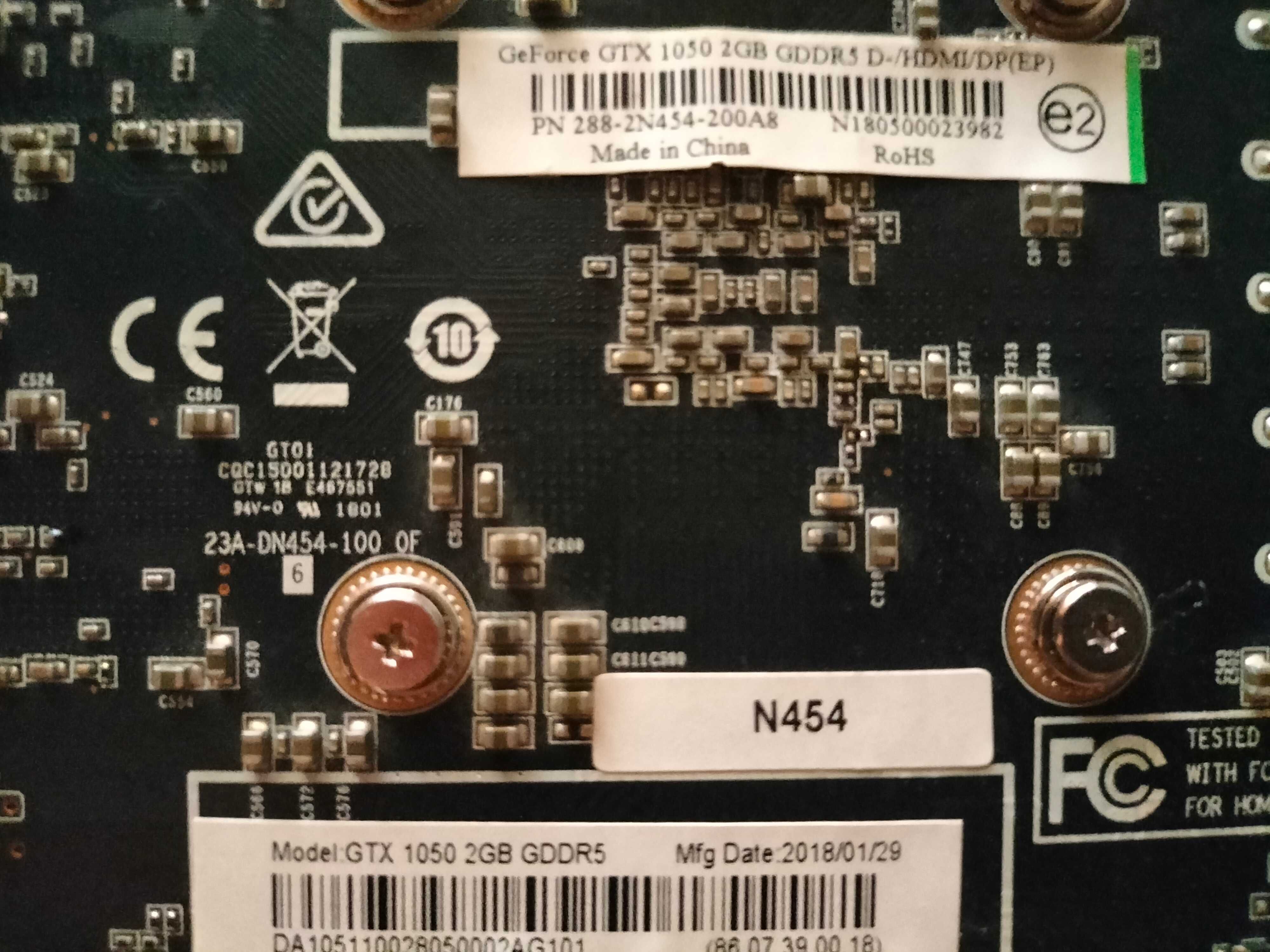 GTX 1050 2GB GDDR5