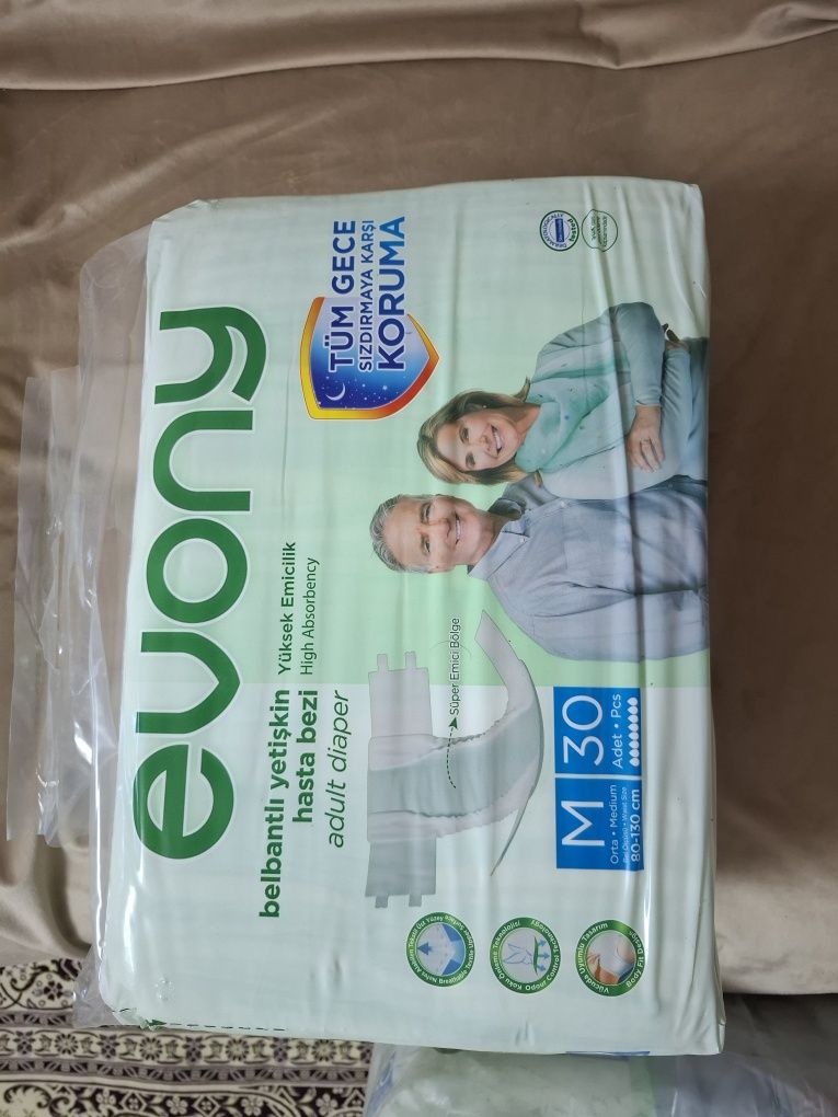 Evoni памперсы размер м 2 Турция