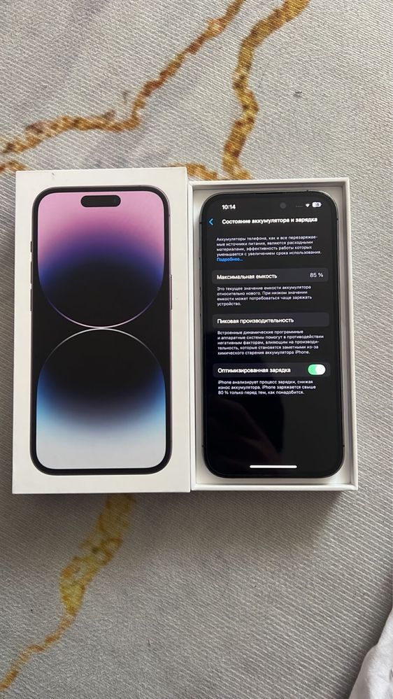 Iphone 14 pro 85% 128гб