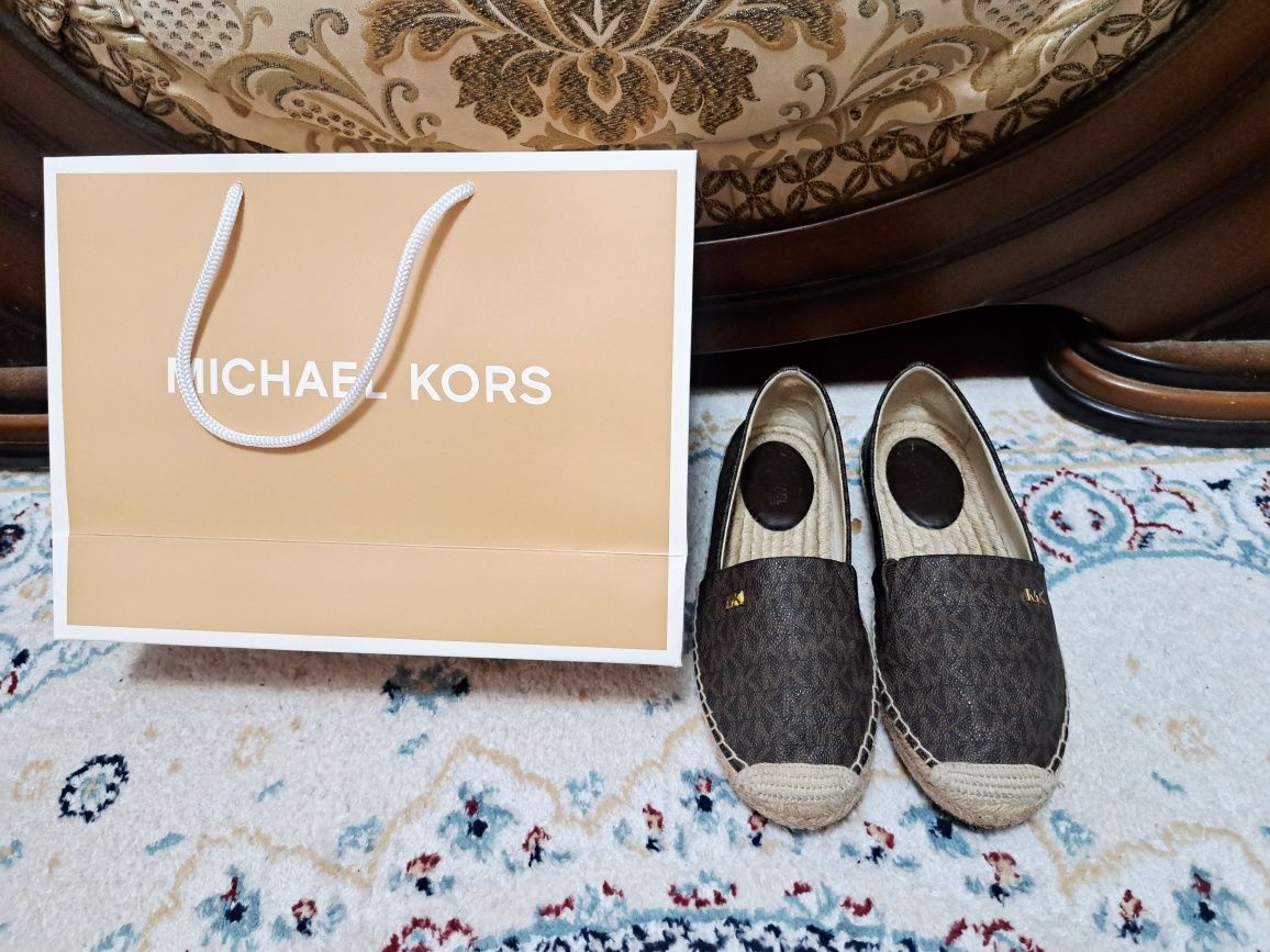 Туфли - мокасины ( эспадрильи) Michael Kors, оригинал, размер 37