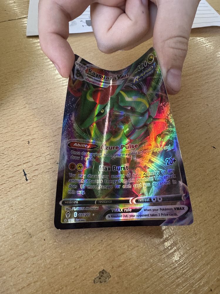 Vmax rayquaza пг