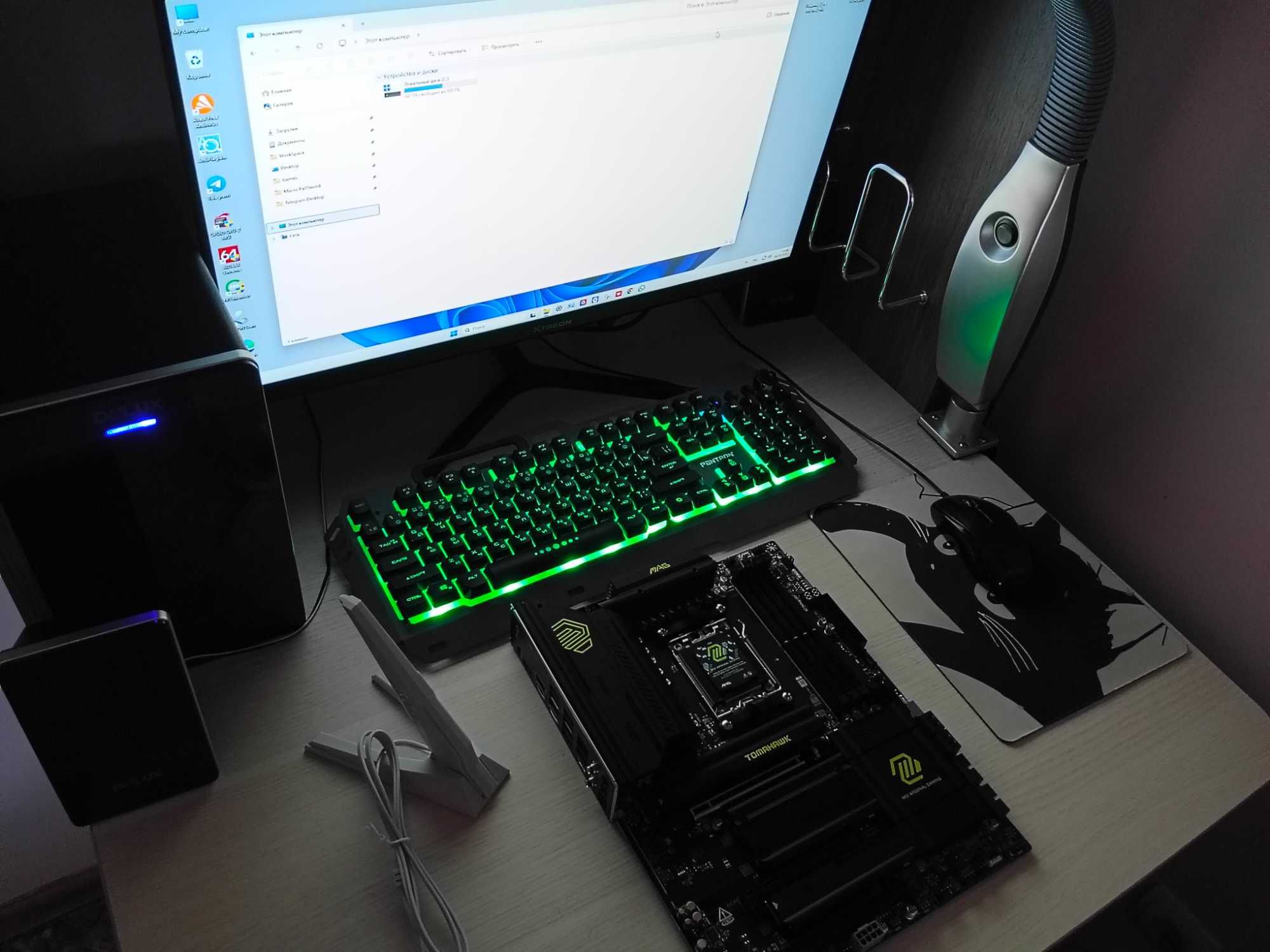 продам материнскую плату MSI X870e Tomahawk (AM5)