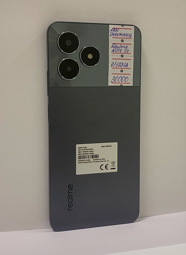Телефон Realme note 50, ЖанТаС ломбард, г. Астана