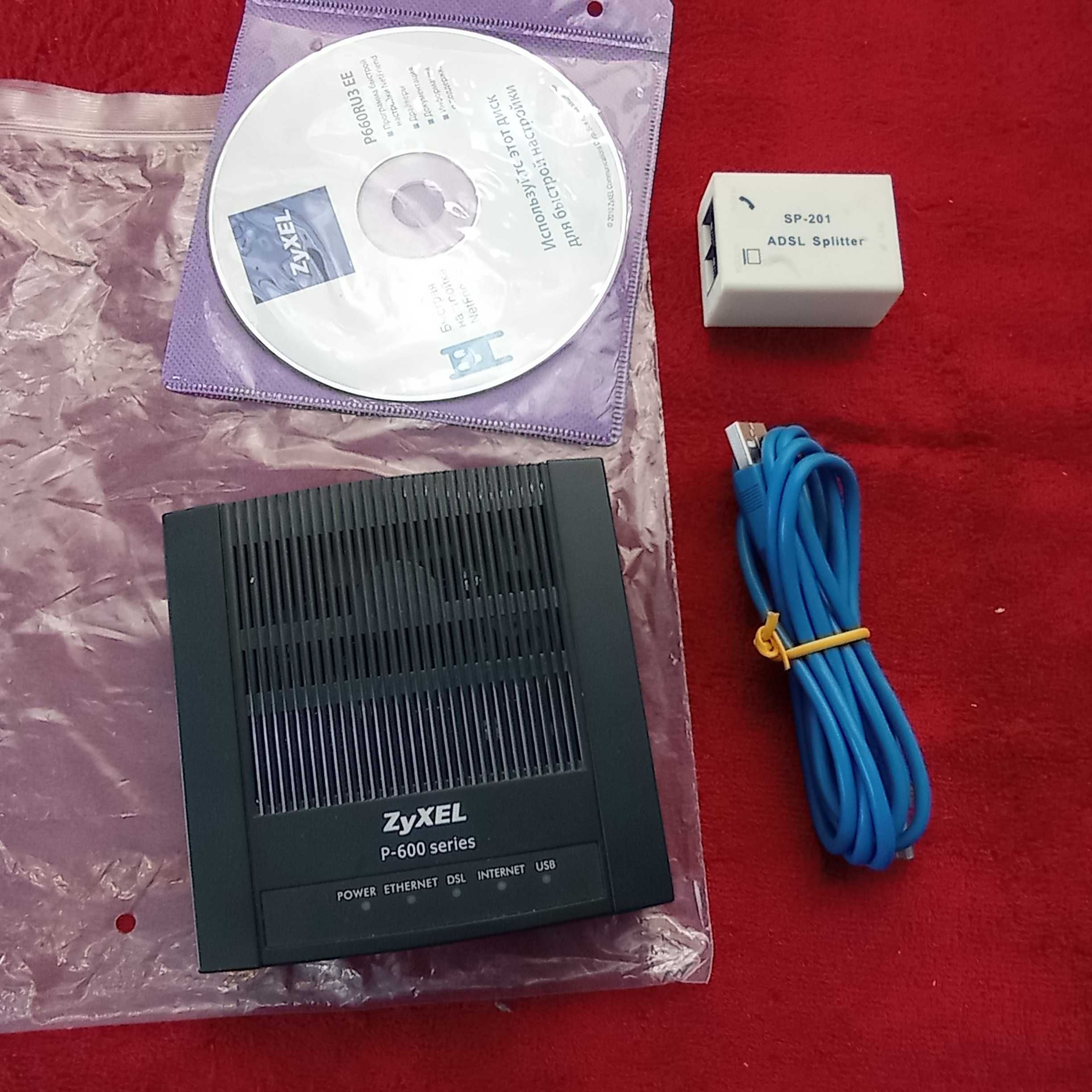 Модем ZyXEL ADSL2+