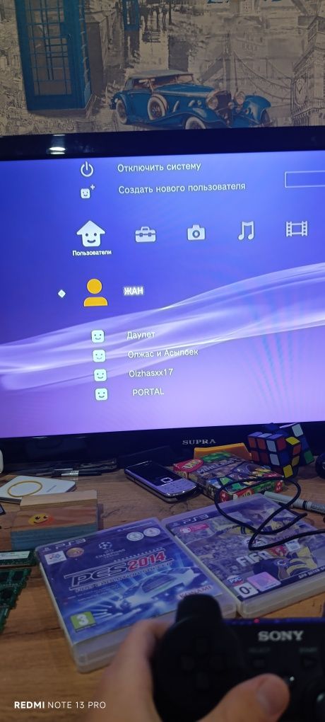 Продам playstation 3 slim комплект