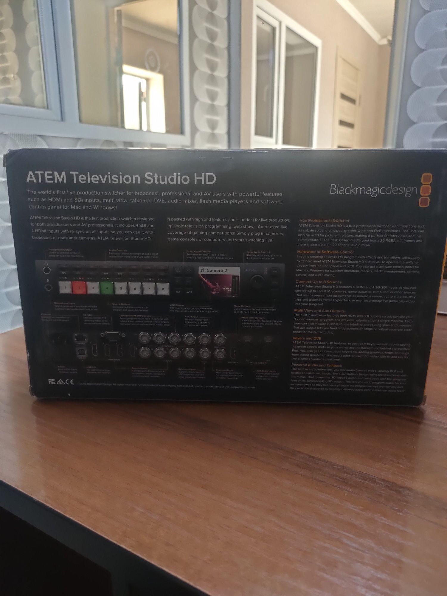 Видеомикшер Blackmagic Design ATEM Television Studio HD.