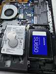Установка SSD дисков  на ноутбуке и ПК ( скорость работы х10-20)