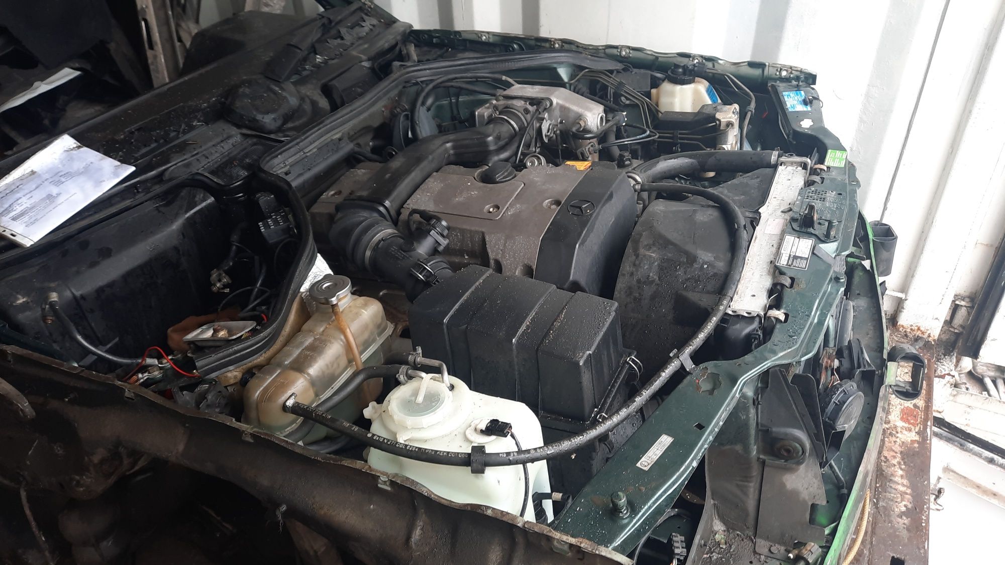W124 m111 2.2 мерседес авторазбор ешка контрактный двигатель акпп бу