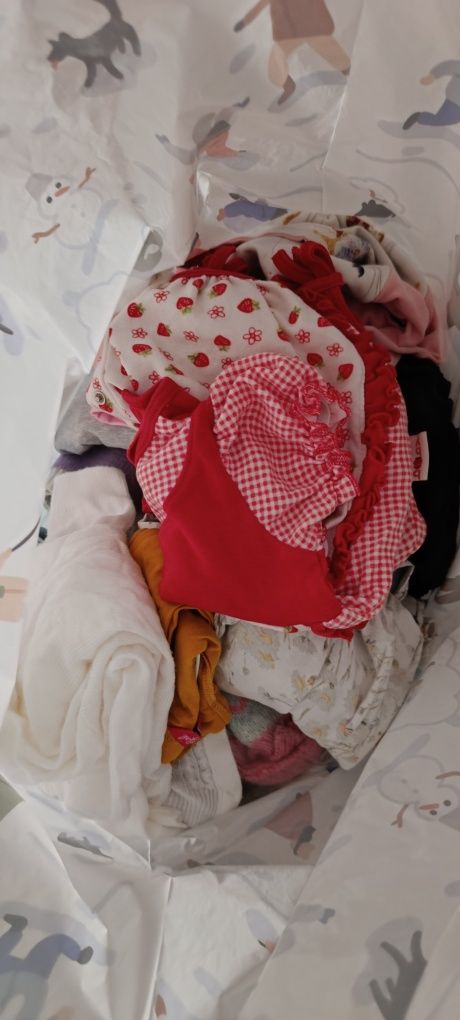 отдам пакет вещей на девочку до 1,5 года