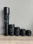 Canon 85, 50, 17-50, 75-300мм