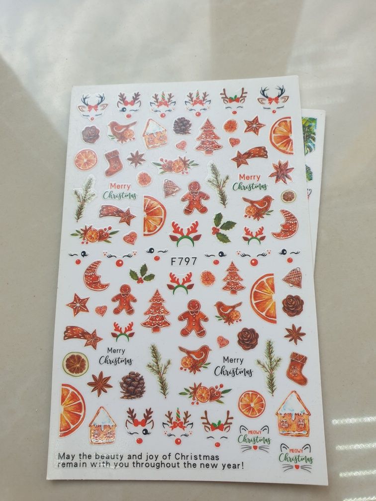 Продам наклейки на ногти маникюр