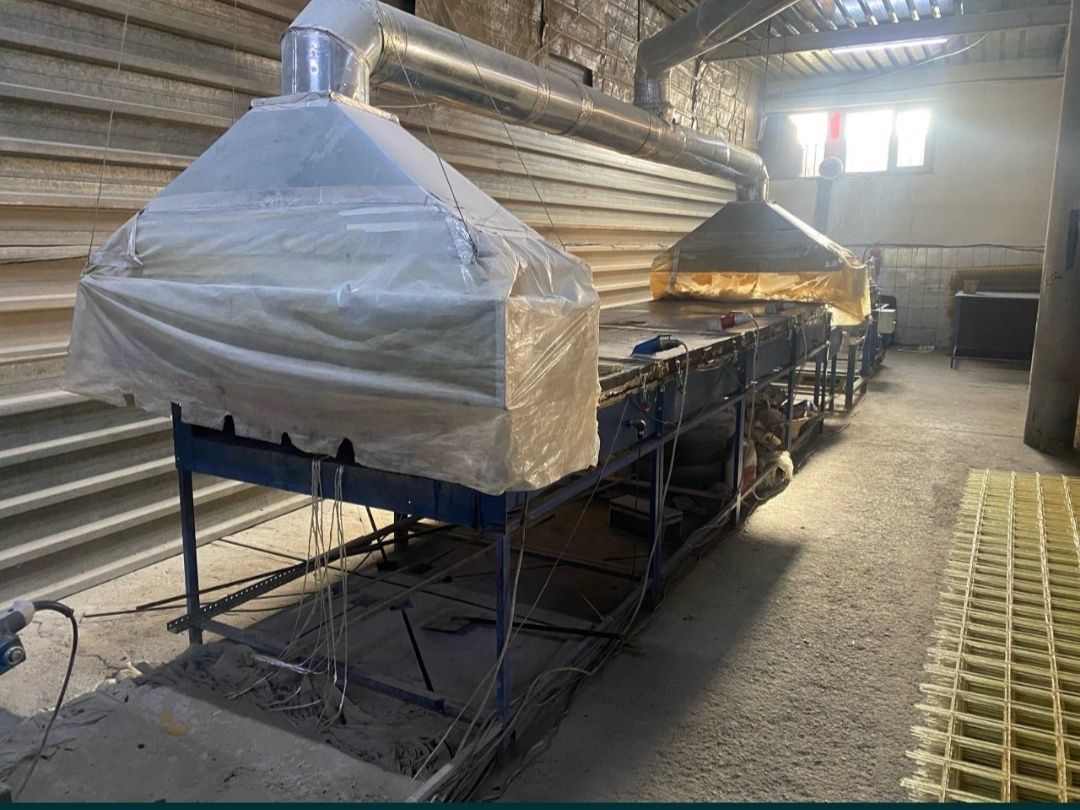 Оборудование для производства стеклопластиковой кладочной сетки