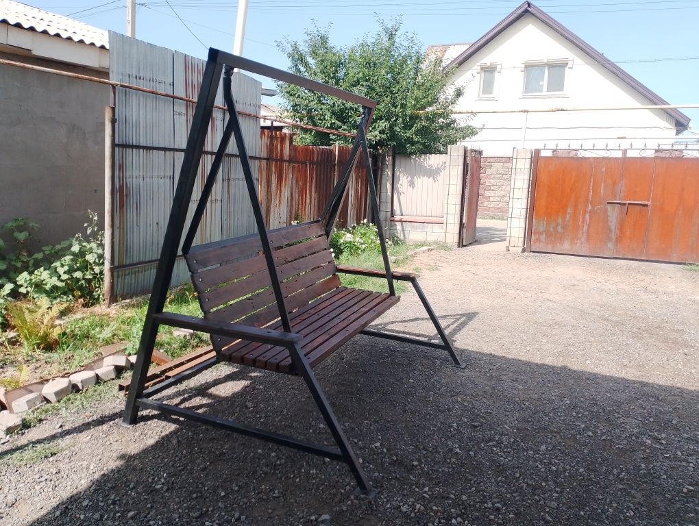 Лофт качеля в стиле техас