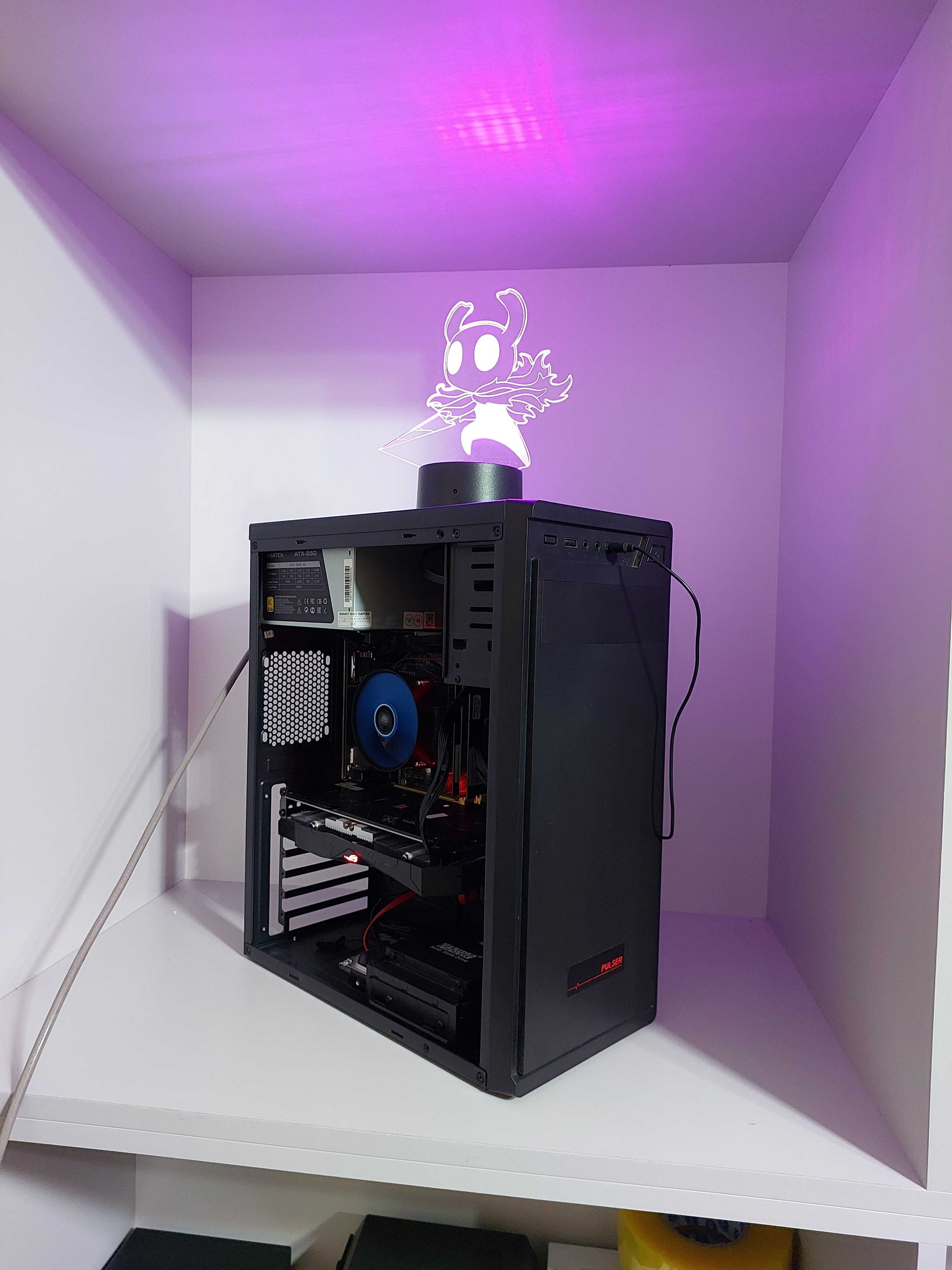 Бюджетный игровой компьютер Intel core i5-4570, GTX1050ti 4gb