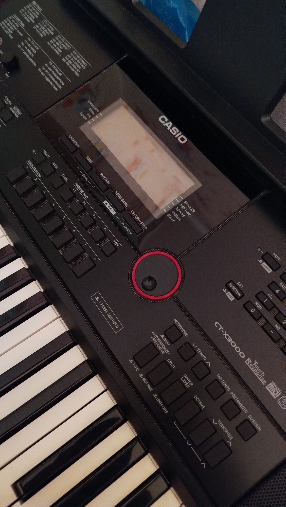 Синтезатор Casio CT-X3000C7 BLACK